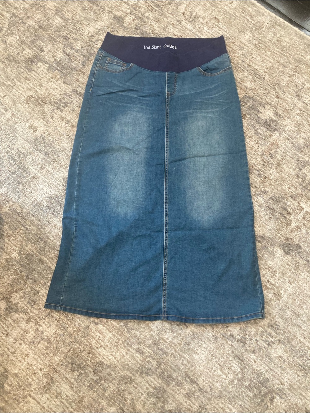 Inherit Denim Maternity Skirt